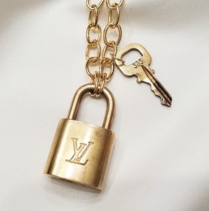 Vintage LV Locket Necklace